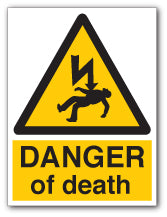 DANGER Of Death Signs - Direct Signs