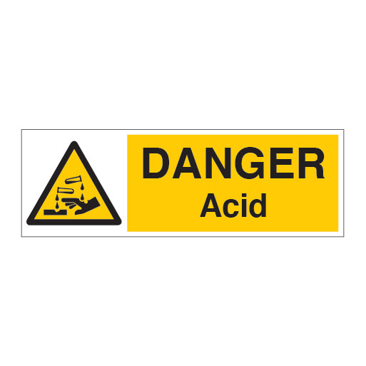 DANGER Acid Sign - Direct Signs