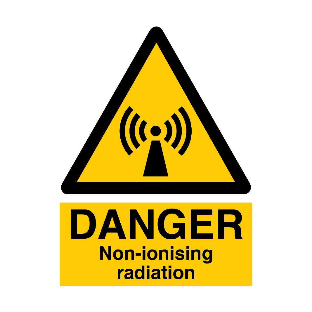 DANGER Non-ionising Radiation Sign - Direct Signs
