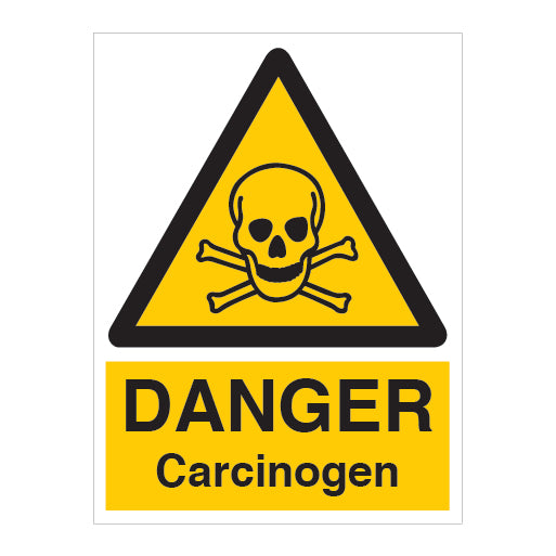 DANGER Carcinogen Sign - Direct Signs