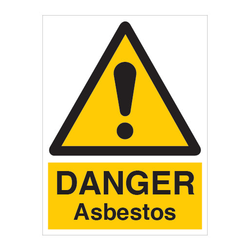 DANGER Asbestos Sign - Direct Signs